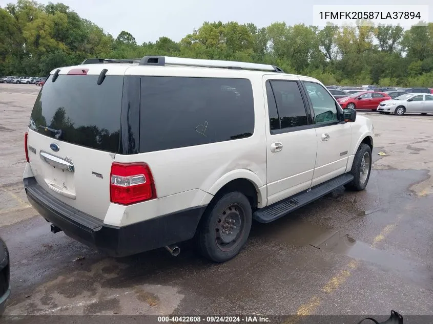 1FMFK20587LA37894 2007 Ford Expedition El Limited