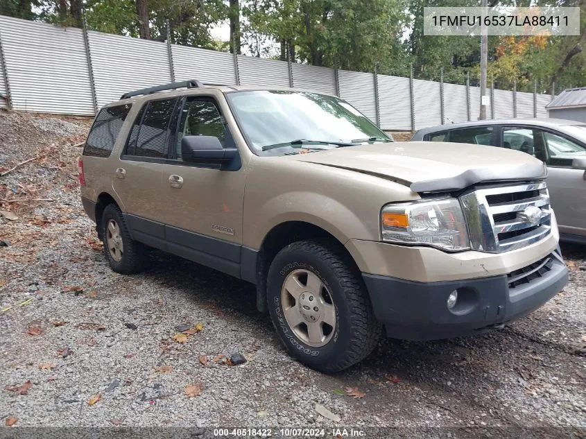 2007 Ford Expedition Xlt VIN: 1FMFU16537LA88411 Lot: 40518422