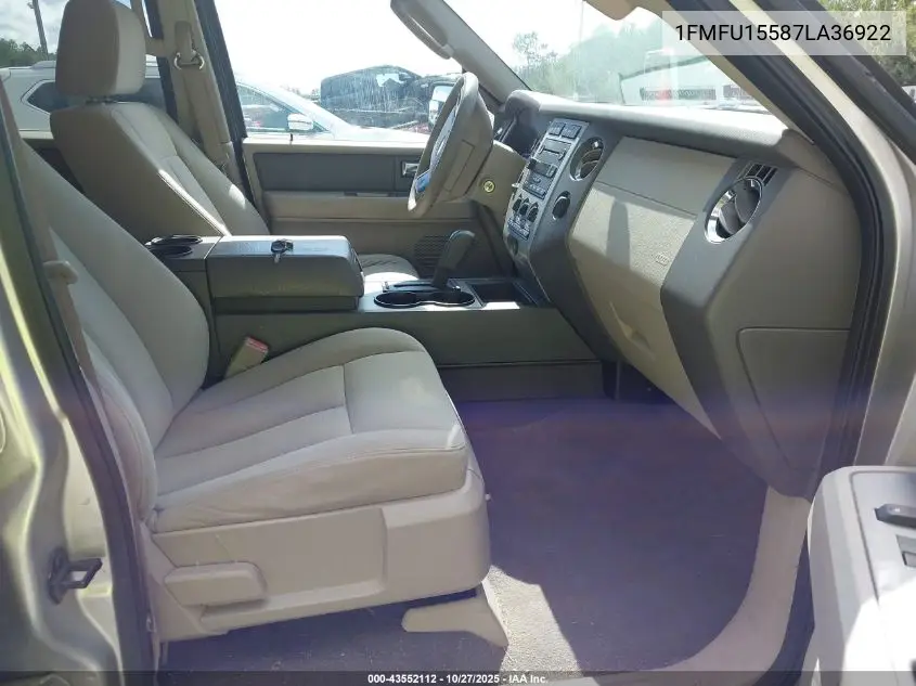 1FMFU15587LA36922 2007 Ford Expedition Xlt