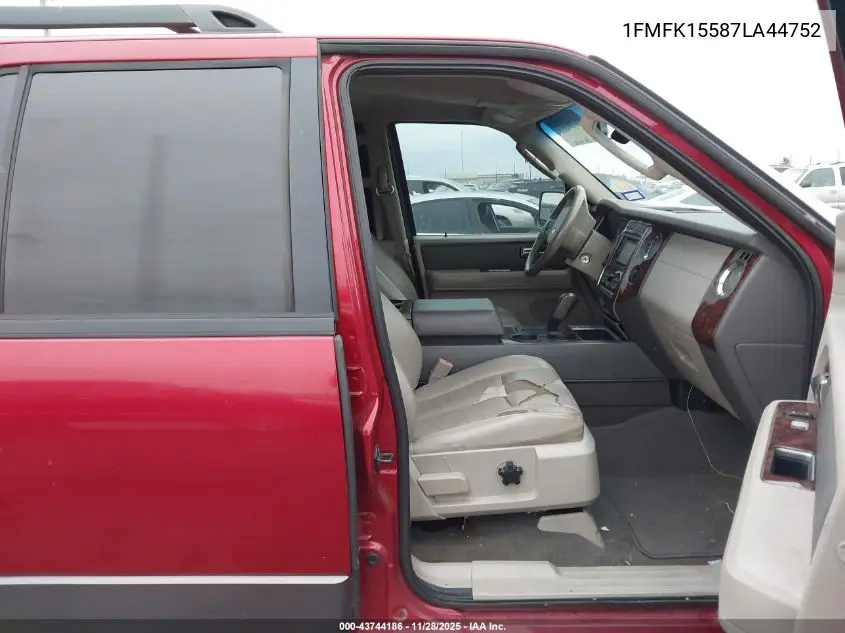 1FMFK15587LA44752 2007 Ford Expedition El Xlt