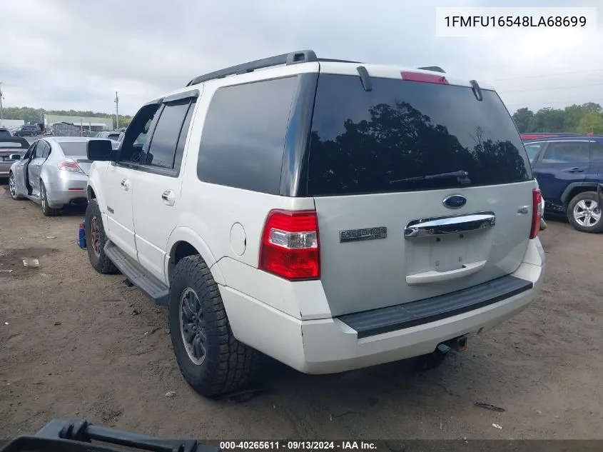 1FMFU16548LA68699 2008 Ford Expedition Xlt