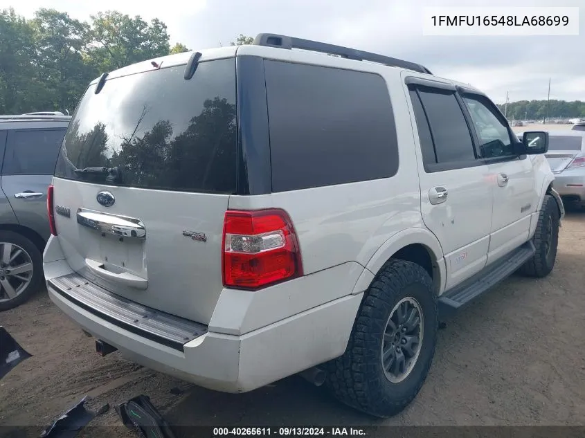 1FMFU16548LA68699 2008 Ford Expedition Xlt