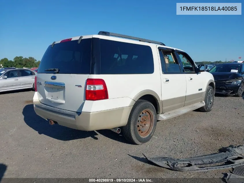 1FMFK18518LA40085 2008 Ford Expedition El Eddie Bauer/King Ranch