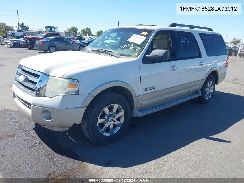 1FMFK18528LA72012 2008 Ford Expedition El Eddie Bauer/King Ranch