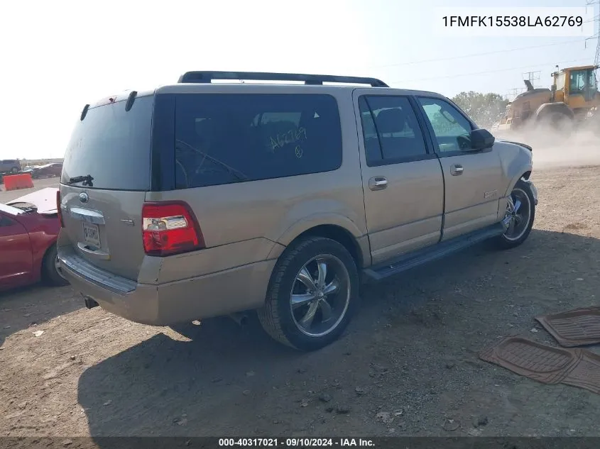 1FMFK15538LA62769 2008 Ford Expedition El Xlt