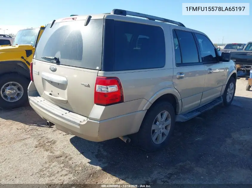 1FMFU15578LA65197 2008 Ford Expedition Xlt
