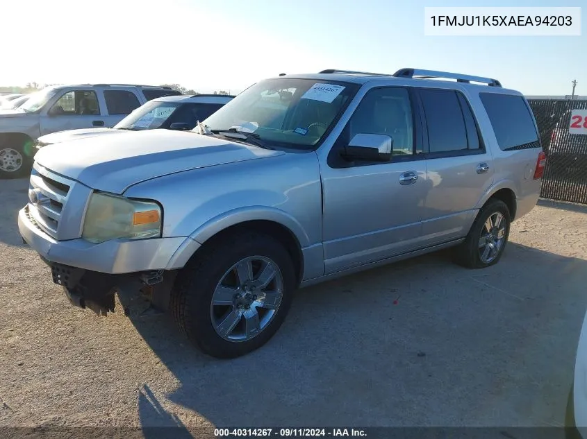 1FMJU1K5XAEA94203 2010 Ford Expedition Limited