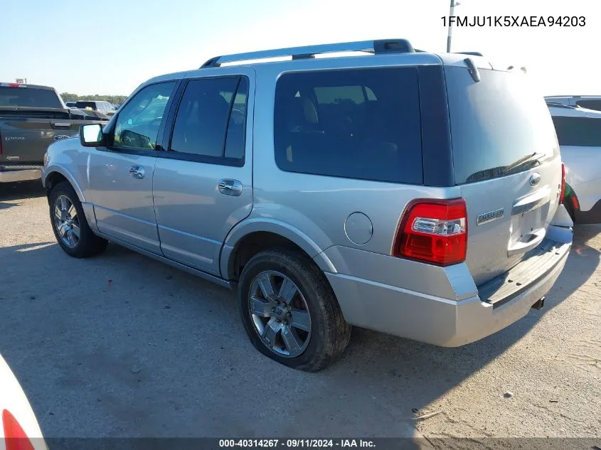 1FMJU1K5XAEA94203 2010 Ford Expedition Limited