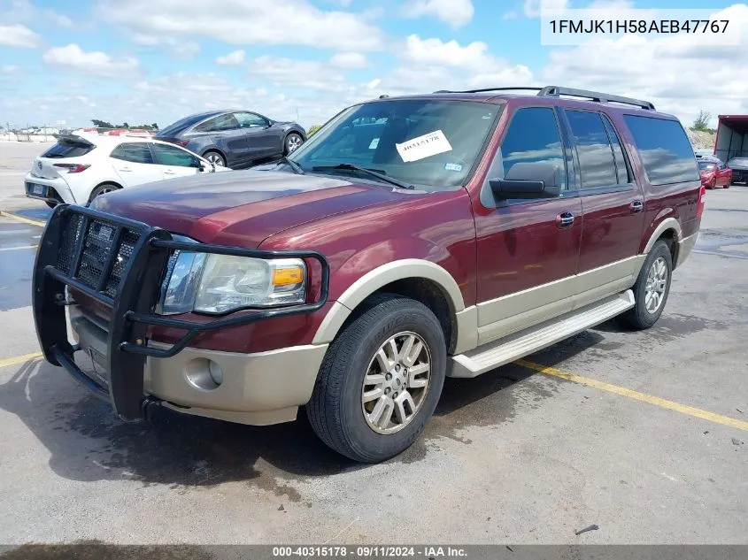 1FMJK1H58AEB47767 2010 Ford Expedition El Eddie Bauer/King Ranch