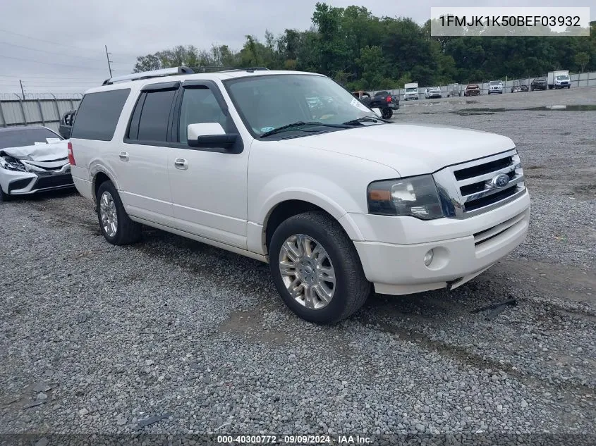 1FMJK1K50BEF03932 2011 Ford Expedition El Limited