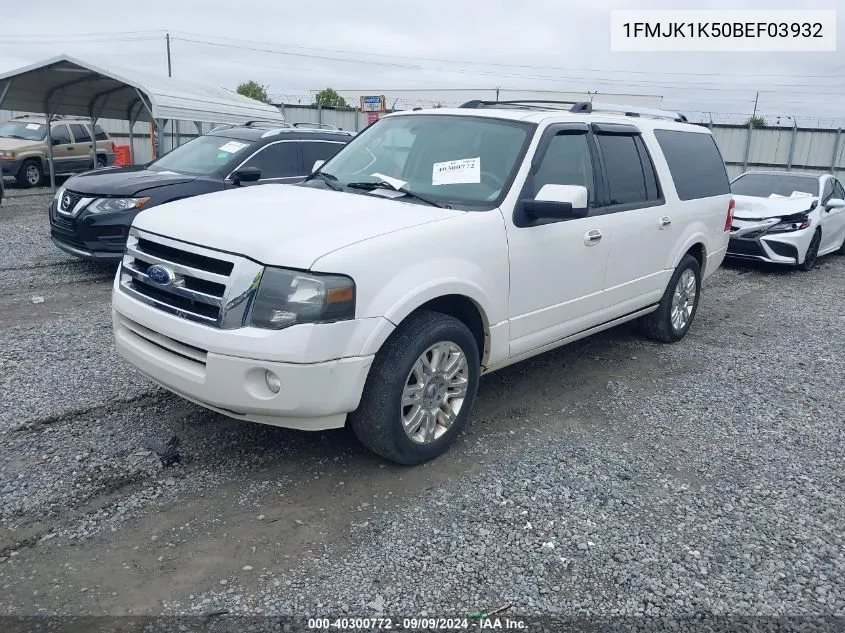 1FMJK1K50BEF03932 2011 Ford Expedition El Limited