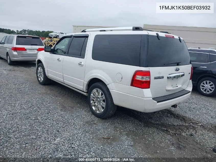 1FMJK1K50BEF03932 2011 Ford Expedition El Limited