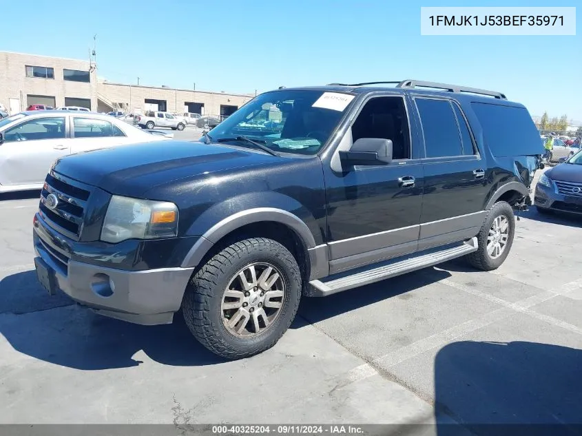 1FMJK1J53BEF35971 2011 Ford Expedition El King Ranch/Xlt