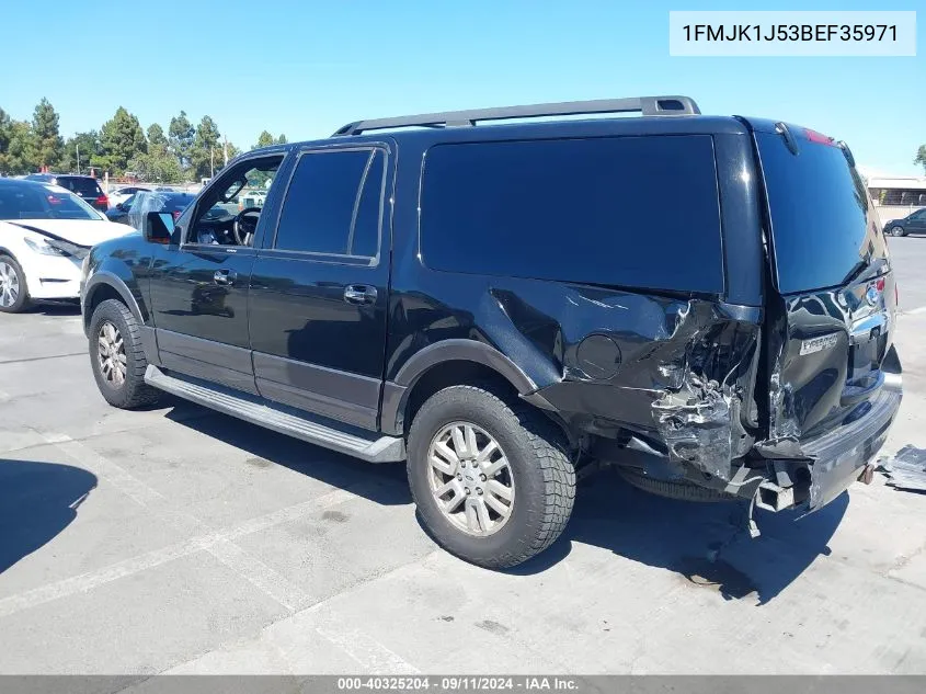 1FMJK1J53BEF35971 2011 Ford Expedition El King Ranch/Xlt