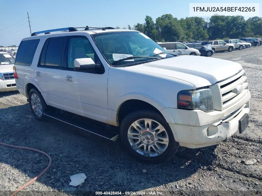 1FMJU2A54BEF42265 2011 Ford Expedition Limited