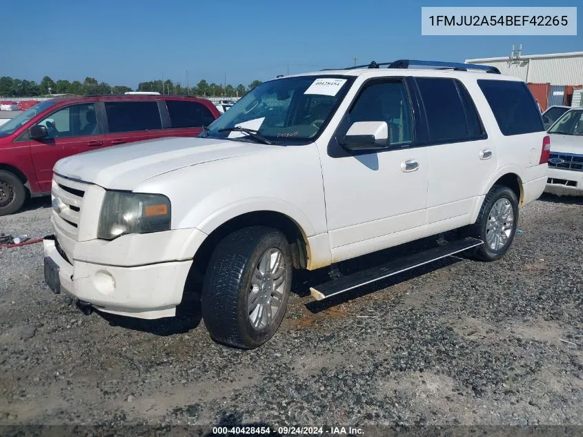 1FMJU2A54BEF42265 2011 Ford Expedition Limited