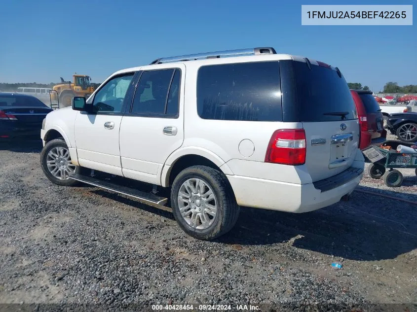 1FMJU2A54BEF42265 2011 Ford Expedition Limited