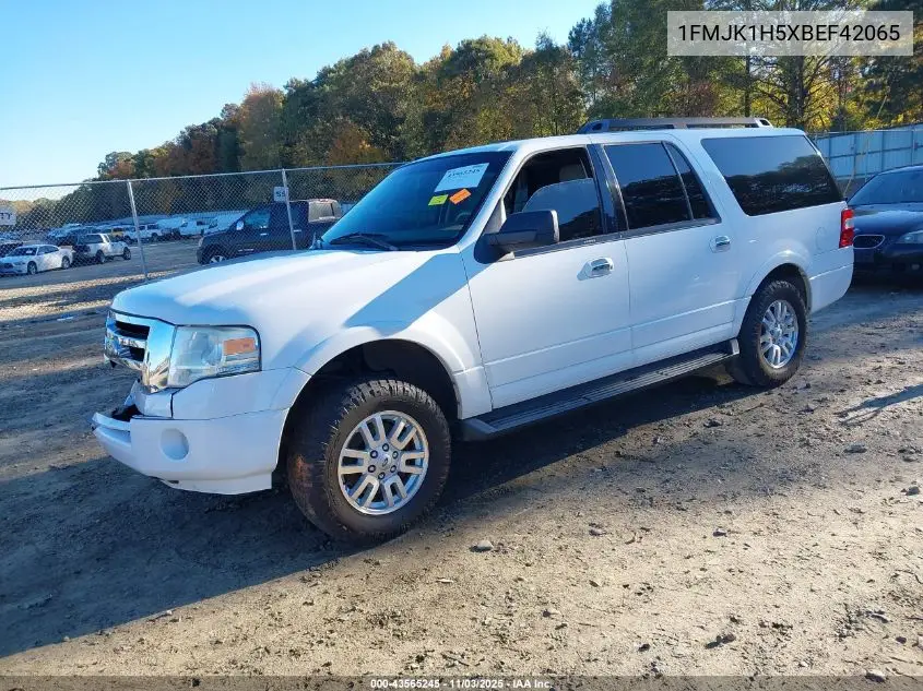 1FMJK1H5XBEF42065 2011 Ford Expedition El Xlt