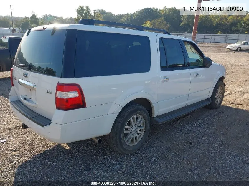 2012 Ford Expedition El Xlt VIN: 1FMJK1H54CEF00900 Lot: 40338325