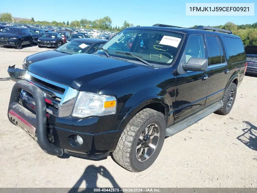 1FMJK1J59CEF00921 2012 Ford Expedition El Xlt