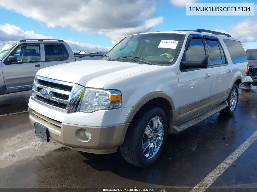 1FMJK1H59CEF15134 2012 Ford Expedition El Xlt