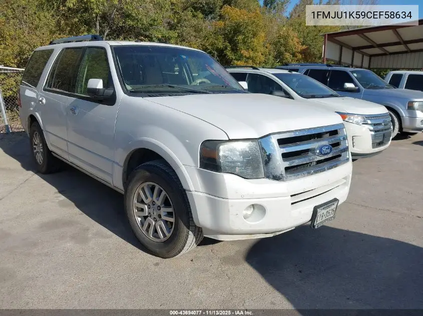 1FMJU1K59CEF58634 2012 Ford Expedition Limited