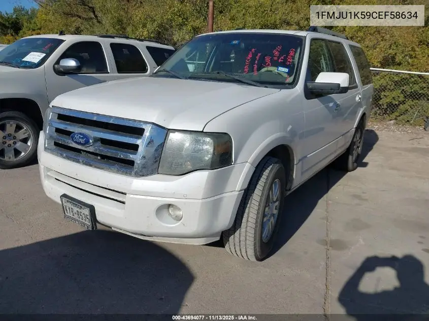 1FMJU1K59CEF58634 2012 Ford Expedition Limited