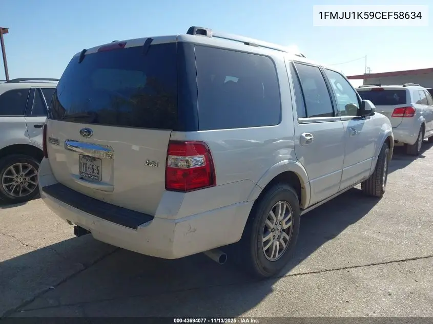 1FMJU1K59CEF58634 2012 Ford Expedition Limited
