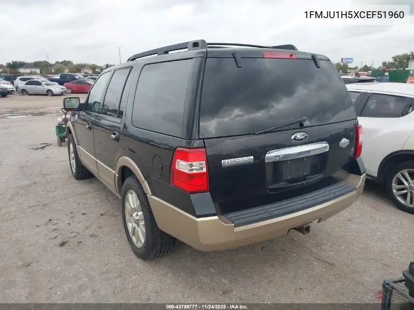 1FMJU1H5XCEF51960 2012 Ford Expedition King Ranch
