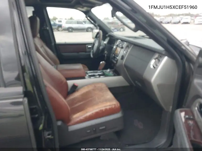 1FMJU1H5XCEF51960 2012 Ford Expedition King Ranch