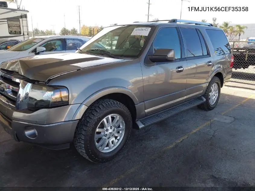 1FMJU1K56CEF35358 2012 Ford Expedition Limited