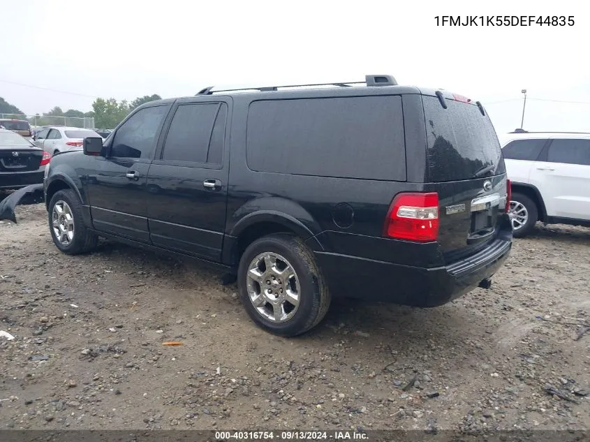 1FMJK1K55DEF44835 2013 Ford Expedition El Limited