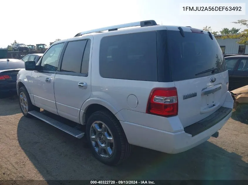 1FMJU2A56DEF63492 2013 Ford Expedition Limited