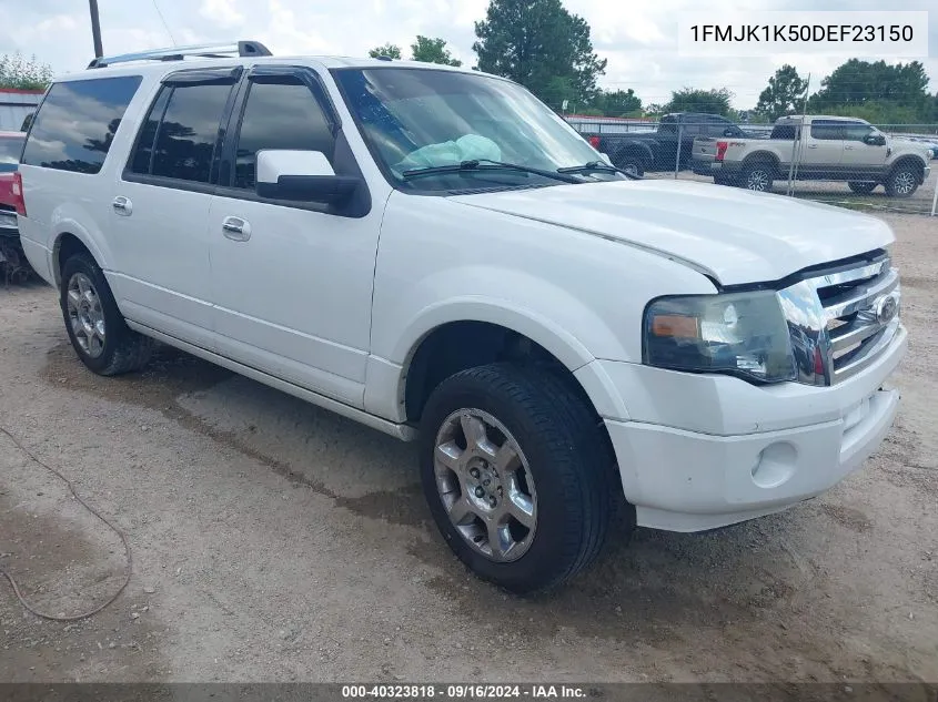 2013 Ford Expedition El Limited VIN: 1FMJK1K50DEF23150 Lot: 40323818