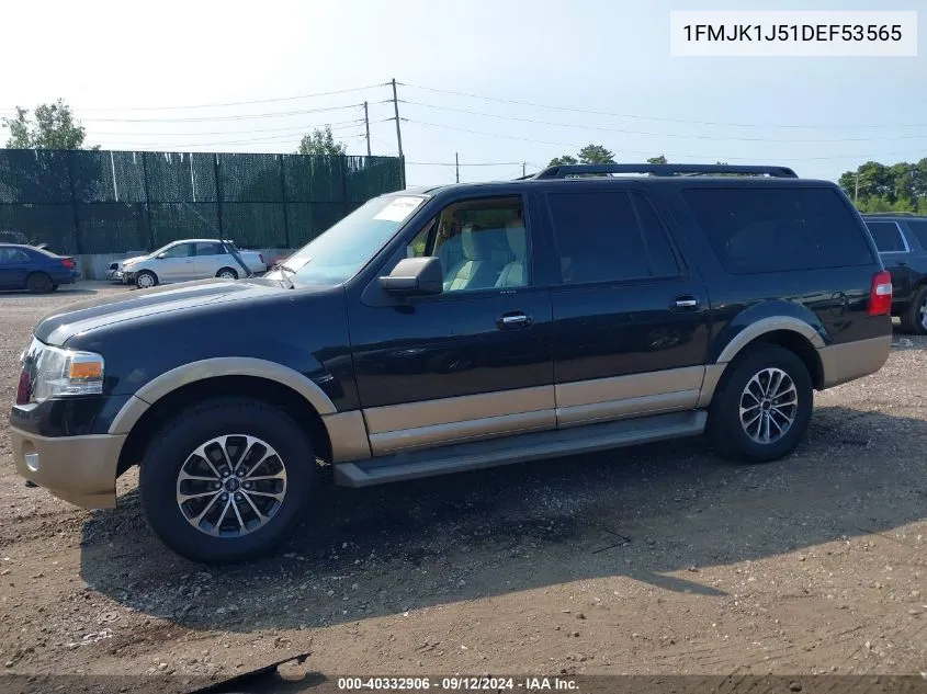 1FMJK1J51DEF53565 2013 Ford Expedition El Xlt