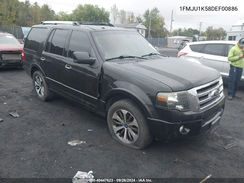 1FMJU1K58DEF00886 2013 Ford Expedition Limited