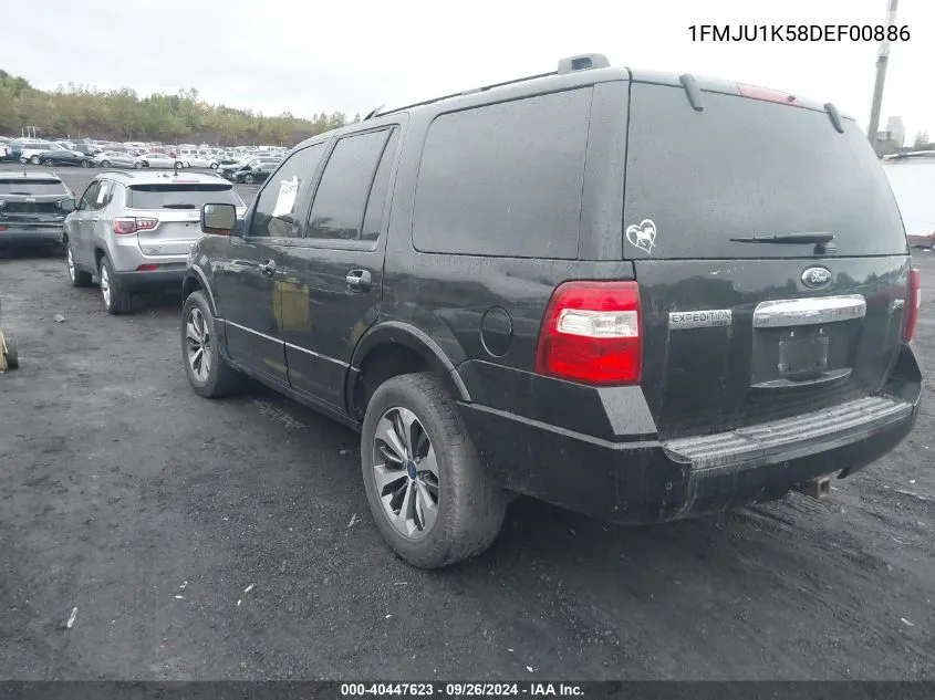 1FMJU1K58DEF00886 2013 Ford Expedition Limited