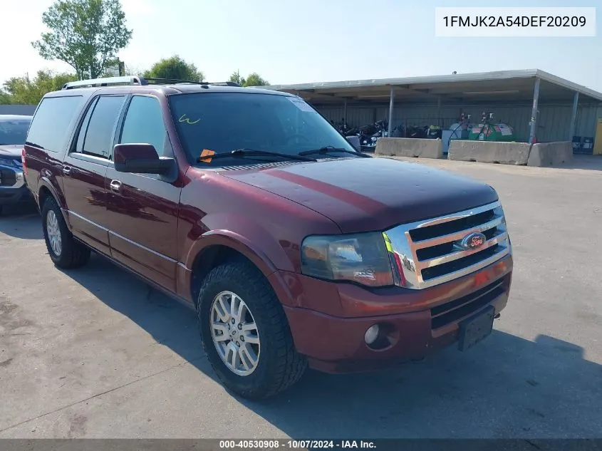 1FMJK2A54DEF20209 2013 Ford Expedition El Limited