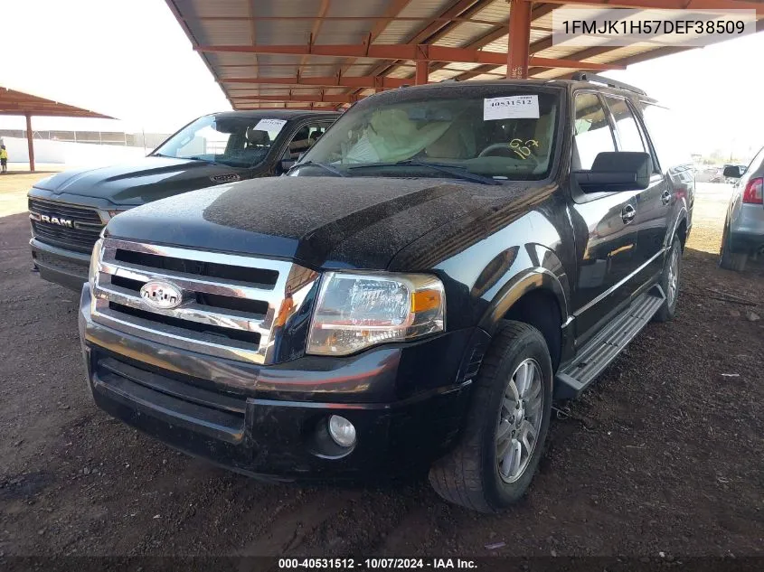 1FMJK1H57DEF38509 2013 Ford Expedition El Xlt/El King Ranch