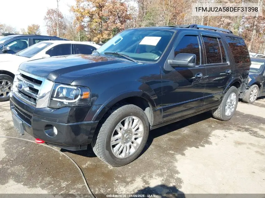 1FMJU2A58DEF31398 2013 Ford Expedition Limited