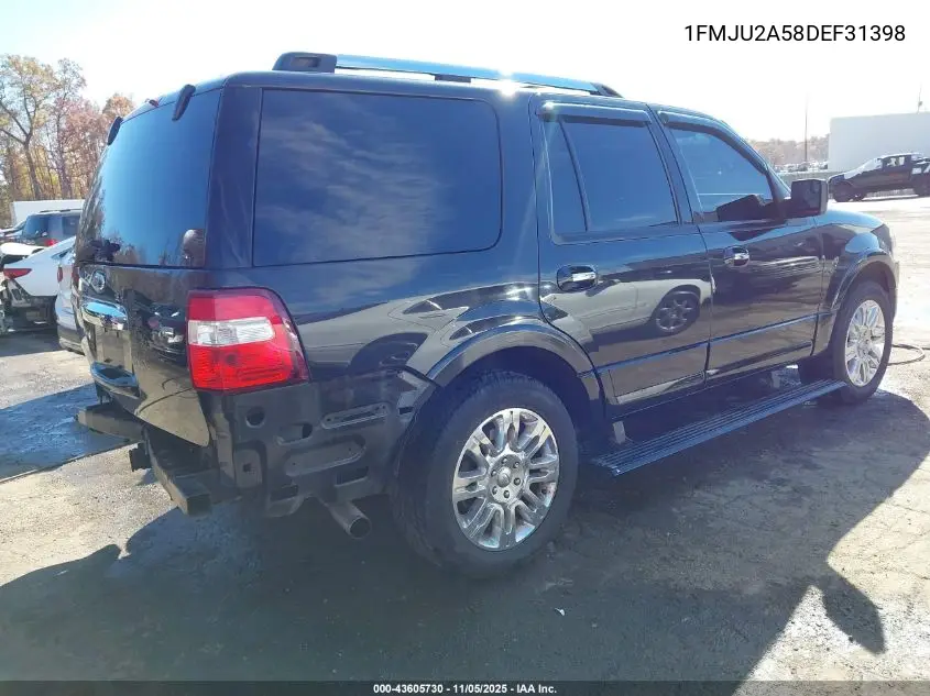 1FMJU2A58DEF31398 2013 Ford Expedition Limited