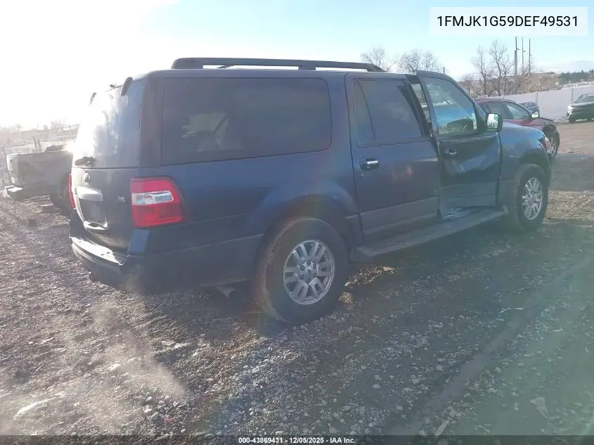 1FMJK1G59DEF49531 2013 Ford Expedition El Xl