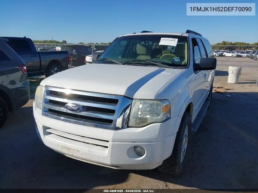 1FMJK1H52DEF70090 2013 Ford Expedition El Xlt