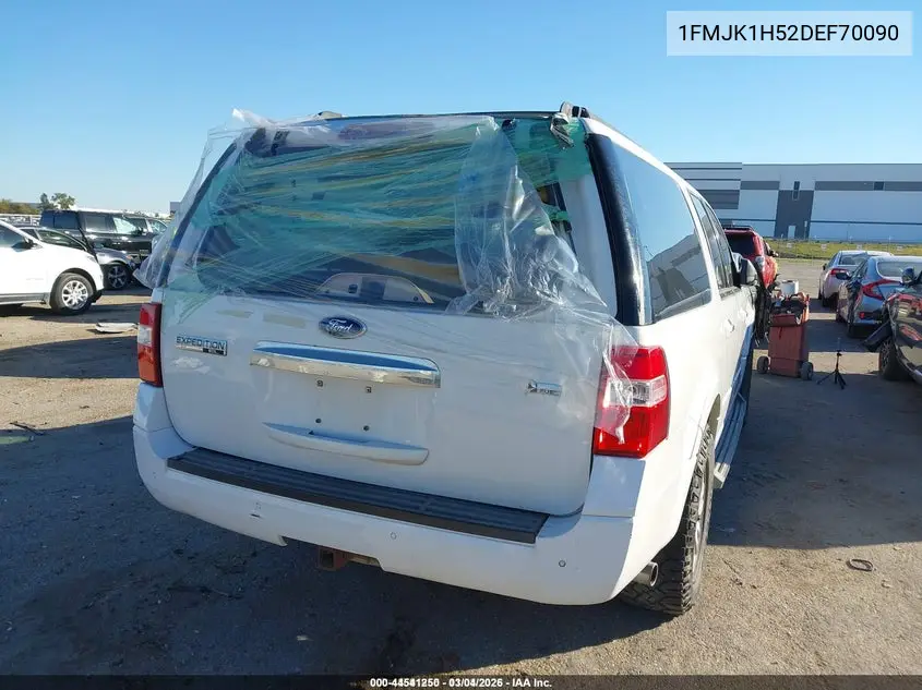 1FMJK1H52DEF70090 2013 Ford Expedition El Xlt