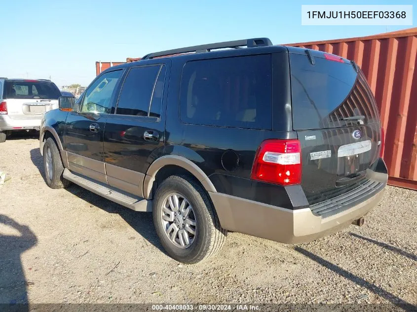 1FMJU1H50EEF03368 2014 Ford Expedition Xlt