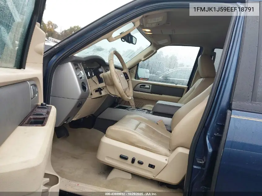 1FMJK1J59EEF18791 2014 Ford Expedition El Xlt