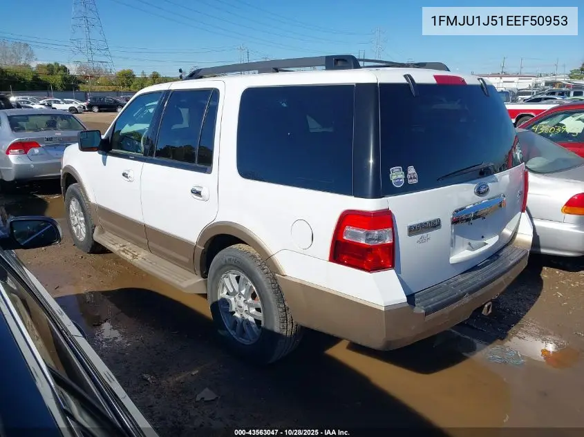 1FMJU1J51EEF50953 2014 Ford Expedition Xlt