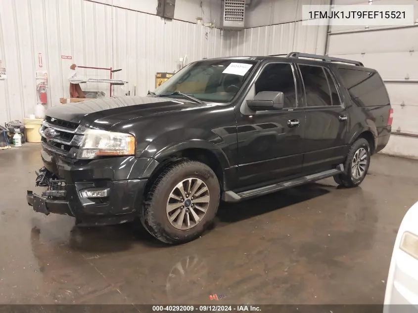 1FMJK1JT9FEF15521 2015 Ford Expedition El Xlt