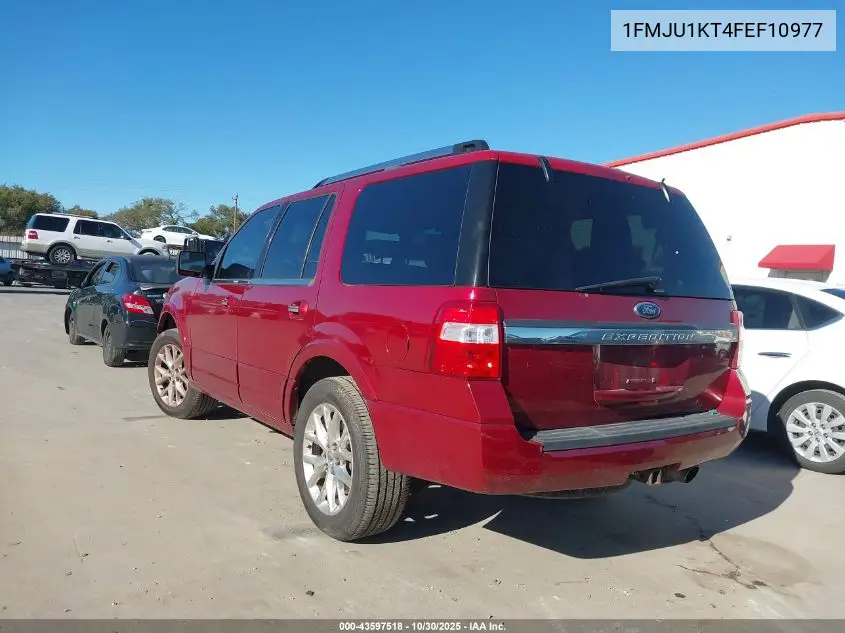 1FMJU1KT4FEF10977 2015 Ford Expedition Limited