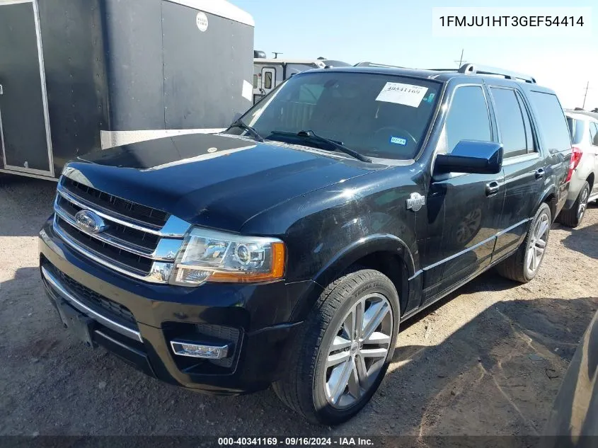 1FMJU1HT3GEF54414 2016 Ford Expedition King Ranch